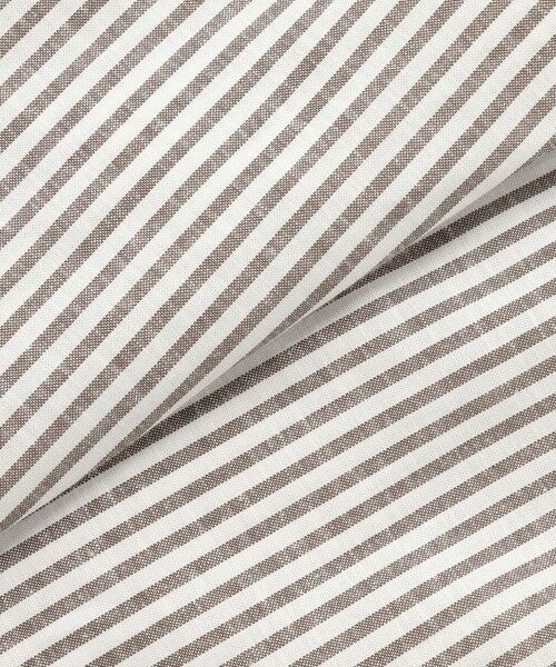 L size ONWARD(大きいサイズ) / エルサイズオンワード シャツ・ブラウス | リネンMIX ストライプ シャツ ブラウス | 詳細10