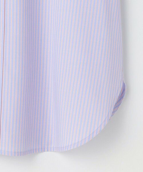 L size ONWARD(大きいサイズ) / エルサイズオンワード シャツ・ブラウス | 【一枚で着映え】ソフトストライプ フリル襟 ブラウス | 詳細10
