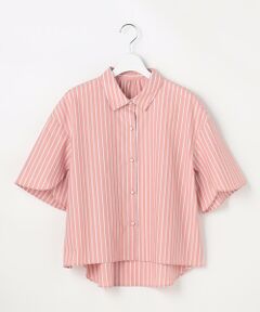 L size ONWARD(大きいサイズ) / エルサイズオンワード シャツ・ブラウス | ペタルスリーブ シャツ