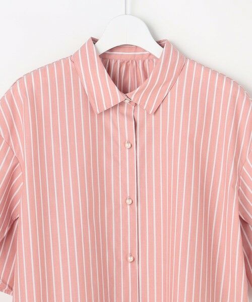 L size ONWARD(大きいサイズ) / エルサイズオンワード シャツ・ブラウス | ペタルスリーブ シャツ | 詳細5