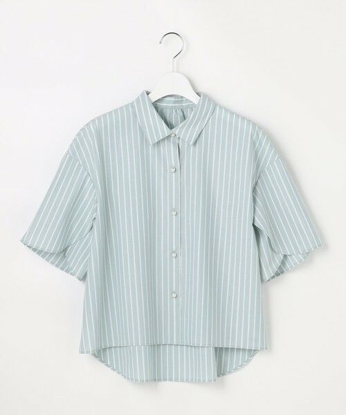 L size ONWARD(大きいサイズ) / エルサイズオンワード シャツ・ブラウス | ペタルスリーブ シャツ | 詳細12