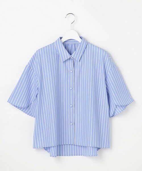 L size ONWARD(大きいサイズ) / エルサイズオンワード シャツ・ブラウス | ペタルスリーブ シャツ | 詳細14