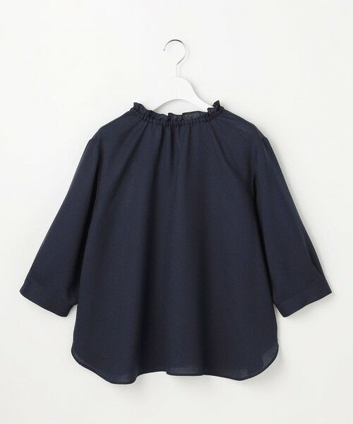 L size ONWARD(大きいサイズ) / エルサイズオンワード シャツ・ブラウス | 【2WAY】スムージーポリエステル フリルネック ブラウス | 詳細9