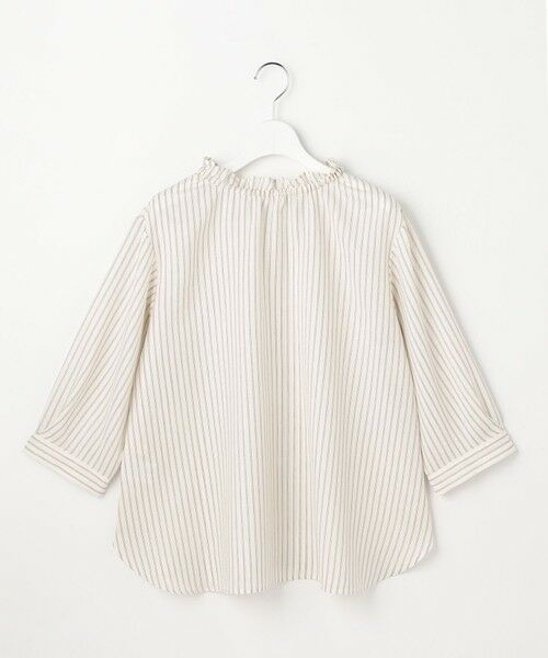 L size ONWARD(大きいサイズ) / エルサイズオンワード シャツ・ブラウス | 【2WAY】スムージーポリエステル フリルネック ブラウス | 詳細12