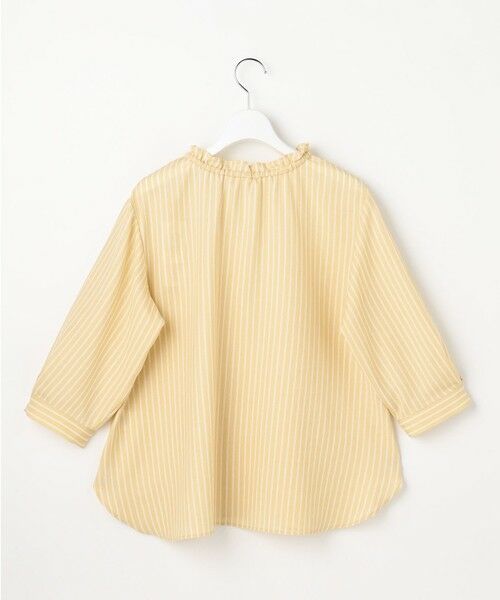 L size ONWARD(大きいサイズ) / エルサイズオンワード シャツ・ブラウス | 【2WAY】スムージーポリエステル フリルネック ブラウス | 詳細16