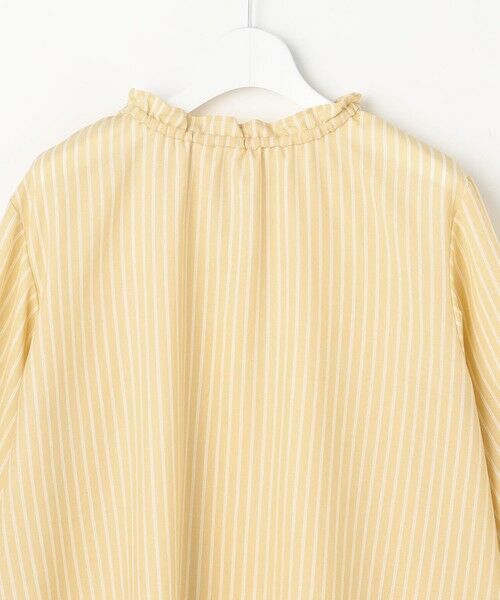 L size ONWARD(大きいサイズ) / エルサイズオンワード シャツ・ブラウス | 【2WAY】スムージーポリエステル フリルネック ブラウス | 詳細18