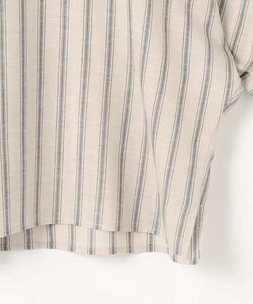 L size ONWARD(大きいサイズ) / エルサイズオンワード シャツ・ブラウス | 【カタログ掲載】ナチュラルリネン シャツ | 詳細4