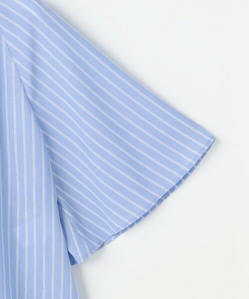 L size ONWARD(大きいサイズ) / エルサイズオンワード シャツ・ブラウス | 【ご好評素材・新型追加】リヨセルポプリンフリル ブラウス | 詳細7