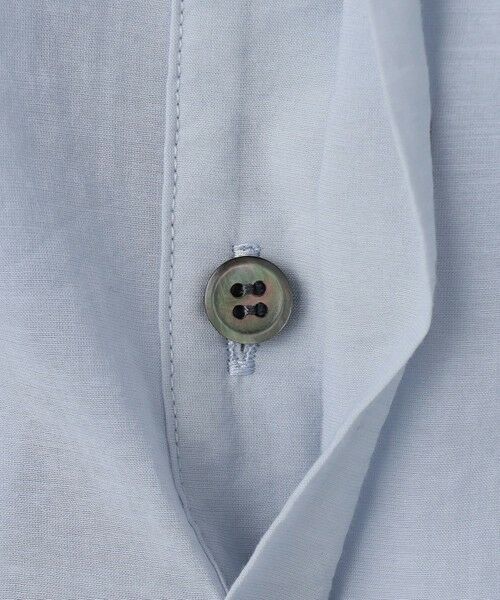 L size ONWARD(大きいサイズ) / エルサイズオンワード シャツ・ブラウス | 【見上愛さん着用】ナイロンコットンシアーボイル ドロストシャツ | 詳細22