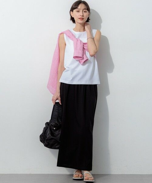 L size ONWARD(大きいサイズ) / エルサイズオンワード シャツ・ブラウス | LIBECOリネン ベーシック シャツ | 詳細1