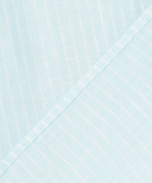 L size ONWARD(大きいサイズ) / エルサイズオンワード シャツ・ブラウス | LIBECOリネン ポケット刺繍 クロップドシャツ | 詳細20