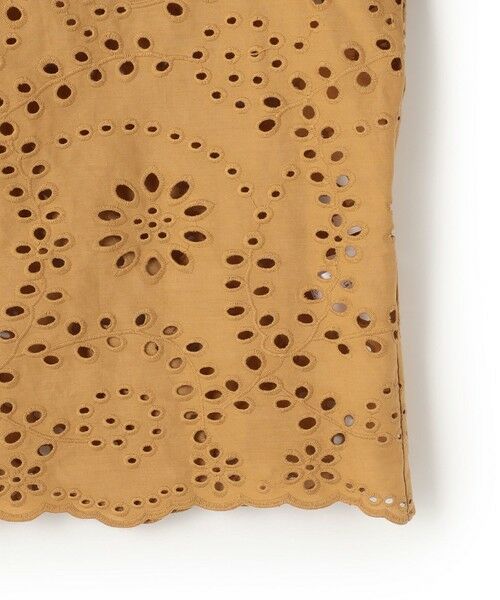 L size ONWARD(大きいサイズ) / エルサイズオンワード シャツ・ブラウス | 【一部予約/見上愛さん着用】カットワークエンブロイダリー 2WAYブラウス | 詳細16