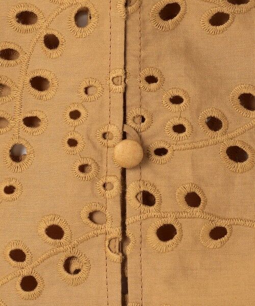 L size ONWARD(大きいサイズ) / エルサイズオンワード シャツ・ブラウス | 【一部予約/見上愛さん着用】カットワークエンブロイダリー 2WAYブラウス | 詳細18