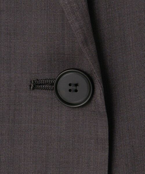 L size ONWARD(大きいサイズ) / エルサイズオンワード テーラードジャケット | Peラミーシアータフタ 半袖ジャケット | 詳細9