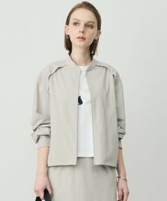 L size ONWARD(大きいサイズ) / エルサイズオンワード ブルゾン | 【先行予約】 アトラストリコット ジップアップブルゾン