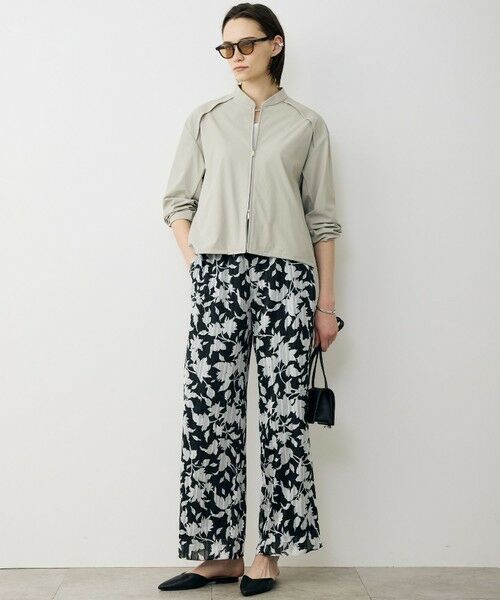 L size ONWARD(大きいサイズ) / エルサイズオンワード ブルゾン | 【先行予約】 アトラストリコット ジップアップブルゾン | 詳細4