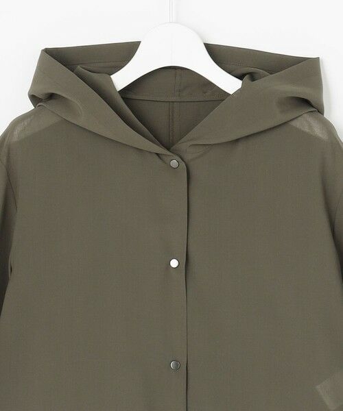 L size ONWARD(大きいサイズ) / エルサイズオンワード その他アウター | 【冷房対策に】RELAXION Sheer ボイル フーデッド ジャケット | 詳細13