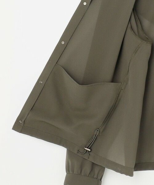 L size ONWARD(大きいサイズ) / エルサイズオンワード その他アウター | 【冷房対策に】RELAXION Sheer ボイル フーデッド ジャケット | 詳細18