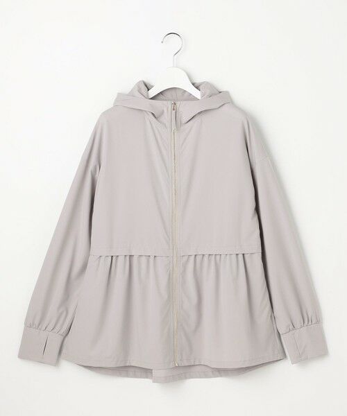 L size ONWARD(大きいサイズ) / エルサイズオンワード パーカー | ラッシュガード ジップアップフーディー | 詳細5