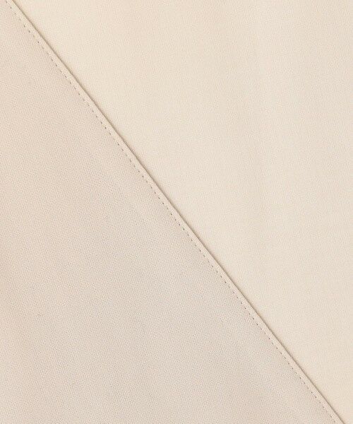 L size ONWARD(大きいサイズ) / エルサイズオンワード その他アウター | ライトシアーマットクロス ノーカラー ジレ | 詳細13