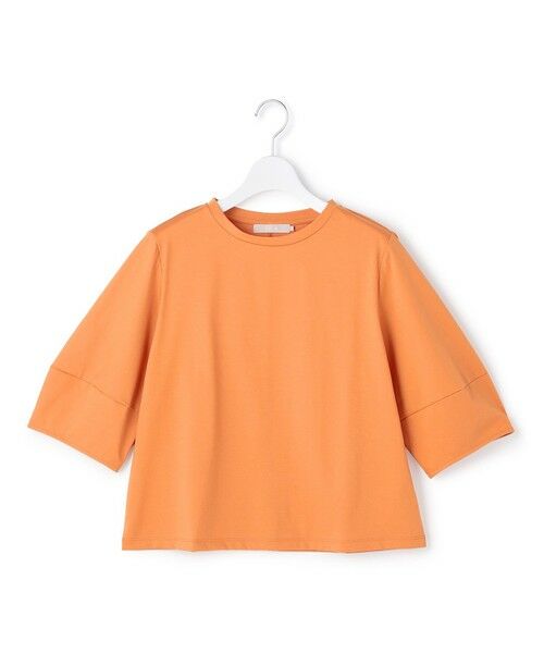 L size ONWARD(大きいサイズ) / エルサイズオンワード カットソー | シャツジーナプレーディング ランタンスリーブカットソー | 詳細7