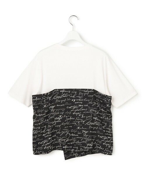 L size ONWARD(大きいサイズ) / エルサイズオンワード カットソー | 【30th ANNIVERSARY】5cityプリント コンビカットソー | 詳細5