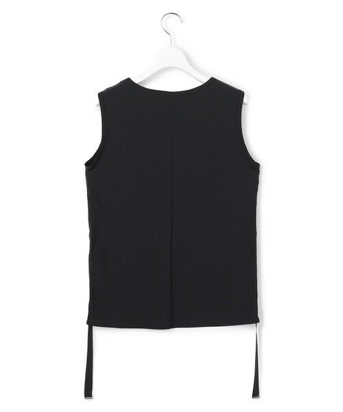 L size ONWARD(大きいサイズ) / エルサイズオンワード カットソー | マットスキューバ ノースリーブカットソー | 詳細11