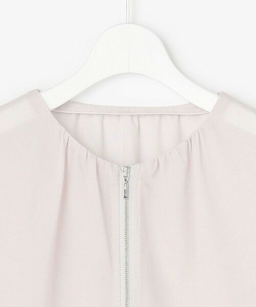 L size ONWARD(大きいサイズ) / エルサイズオンワード ブルゾン | シアーブルゾン | 詳細6