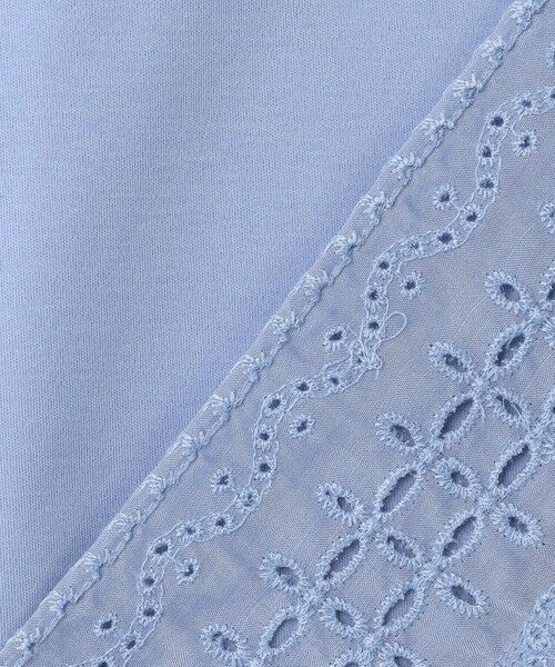 L size ONWARD(大きいサイズ) / エルサイズオンワード カットソー | 【一枚で着映え】スムースジャージー 刺繍 カットソー | 詳細20