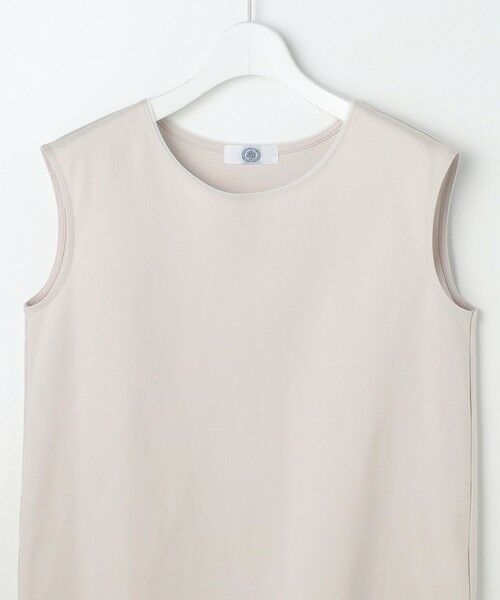 L size ONWARD(大きいサイズ) / エルサイズオンワード カットソー | スムースジャージー ノースリーブ カットソー | 詳細16
