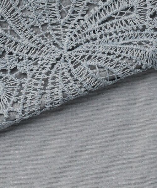 L size ONWARD(大きいサイズ) / エルサイズオンワード カットソー | レースコンビジャージー カットソー | 詳細15