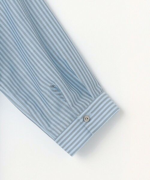 L size ONWARD(大きいサイズ) / エルサイズオンワード カットソー | シアーピンストライプ カットソー | 詳細12