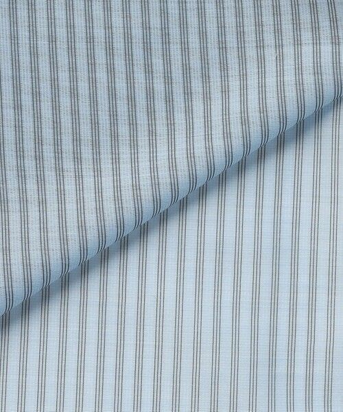 L size ONWARD(大きいサイズ) / エルサイズオンワード カットソー | シアーピンストライプ カットソー | 詳細15