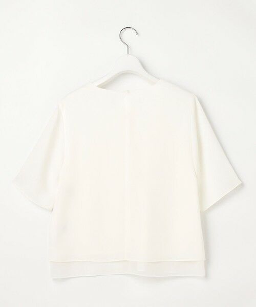 L size ONWARD(大きいサイズ) / エルサイズオンワード カットソー | ドライシフォン カットソー | 詳細4