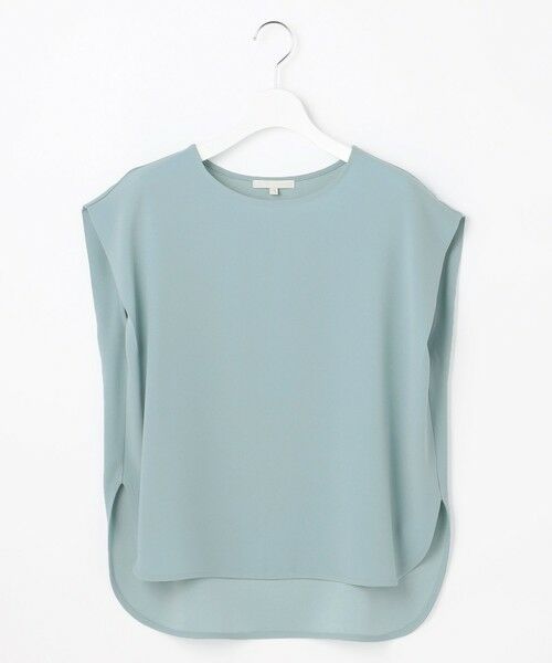 L size ONWARD(大きいサイズ) / エルサイズオンワード カットソー | 【17号サイズまで展開・WEB先行販売】ストレッチアムンゼンフレンチスリーブ カットソー | 詳細9