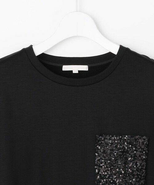 L size ONWARD(大きいサイズ) / エルサイズオンワード カットソー | スパングルポケットＴシャツ | 詳細5