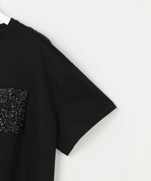 L size ONWARD(大きいサイズ) / エルサイズオンワード カットソー | スパングルポケットＴシャツ | 詳細6