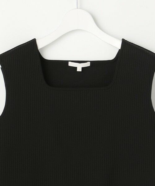 L size ONWARD(大きいサイズ) / エルサイズオンワード タンクトップ | 【SHIHOさん着用】スクエアネック インナー | 詳細9