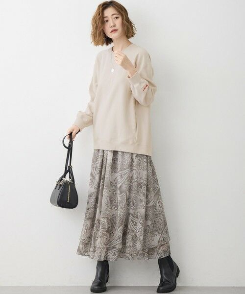 L size ONWARD(大きいサイズ) / エルサイズオンワード スウェット | カラー スウェット | 詳細2