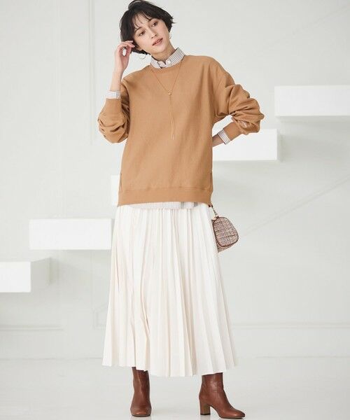 L size ONWARD(大きいサイズ) / エルサイズオンワード スウェット | カラー スウェット | 詳細13