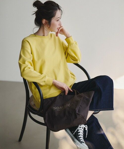 L size ONWARD(大きいサイズ) / エルサイズオンワード スウェット | カラー スウェット | 詳細17