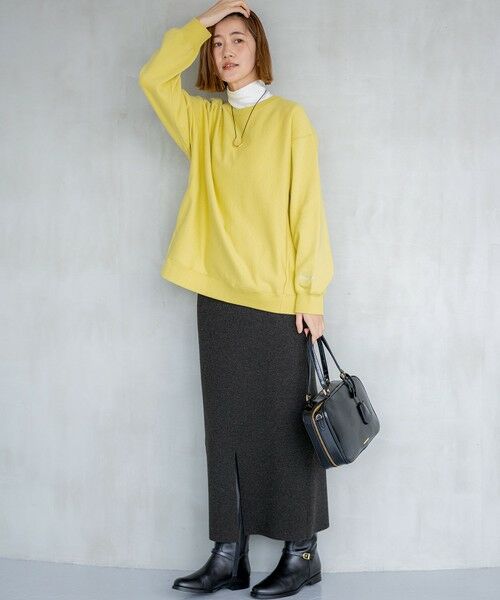 L size ONWARD(大きいサイズ) / エルサイズオンワード スウェット | カラー スウェット | 詳細19