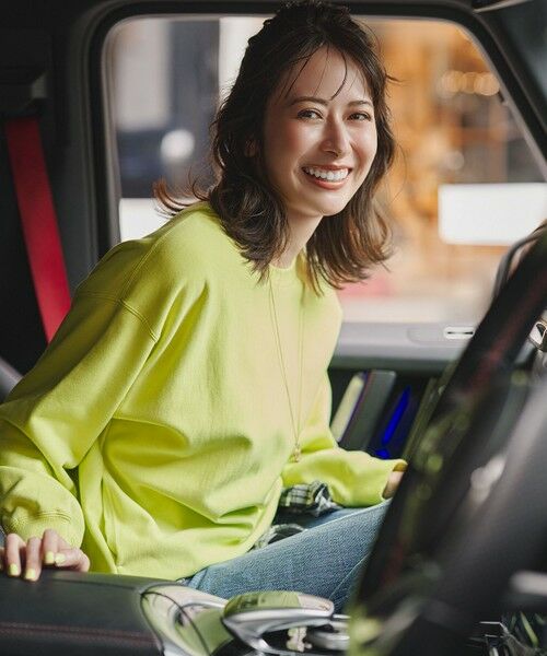 L size ONWARD(大きいサイズ) / エルサイズオンワード スウェット | カラー スウェット | 詳細23