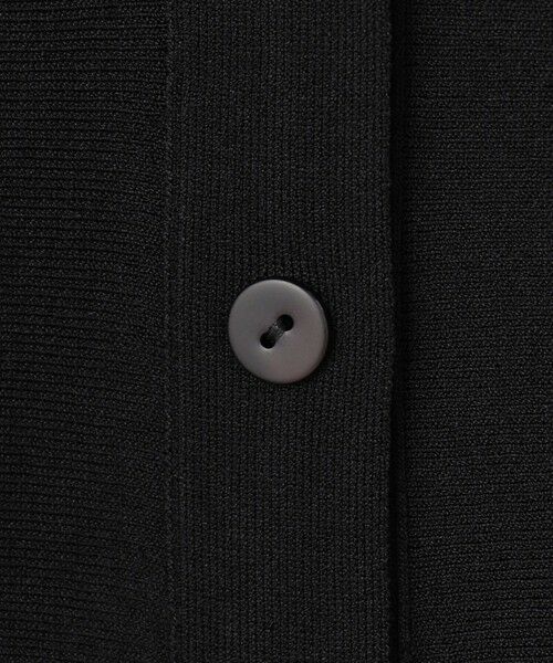 L size ONWARD(大きいサイズ) / エルサイズオンワード カーディガン・ボレロ | フライスリーブ Vネックカーディガン | 詳細13