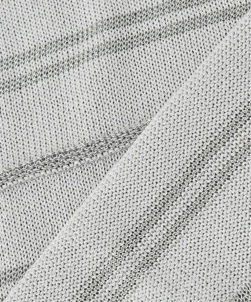 L size ONWARD(大きいサイズ) / エルサイズオンワード ニット・セーター | ルレックスパターン ニットプルオーバー | 詳細9
