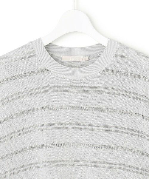 L size ONWARD(大きいサイズ) / エルサイズオンワード ニット・セーター | ルレックスパターン ニットプルオーバー | 詳細6