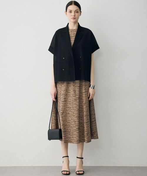 L size ONWARD(大きいサイズ) / エルサイズオンワード その他アウター | 【30th ANNIVERSARY】シアーライトリュクス ニットジャケット | 詳細7