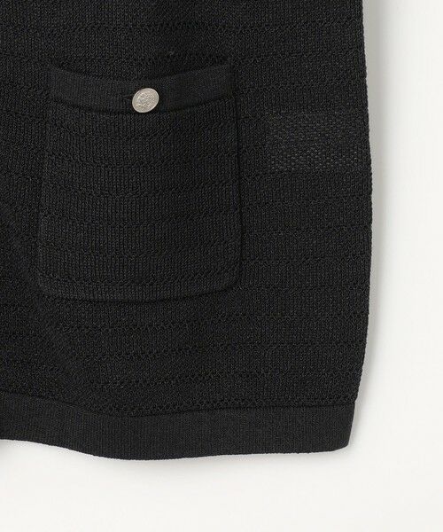 L size ONWARD(大きいサイズ) / エルサイズオンワード ニット・セーター | Paper Blend Summer ニット ジャケット | 詳細7