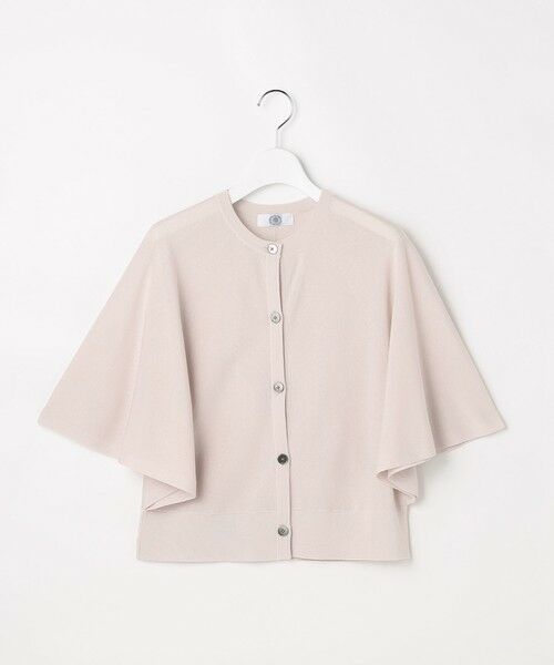 L size ONWARD(大きいサイズ) / エルサイズオンワード カーディガン・ボレロ | COTTON ACETATE DRY バタフライスリーブ カーディガン | 詳細5