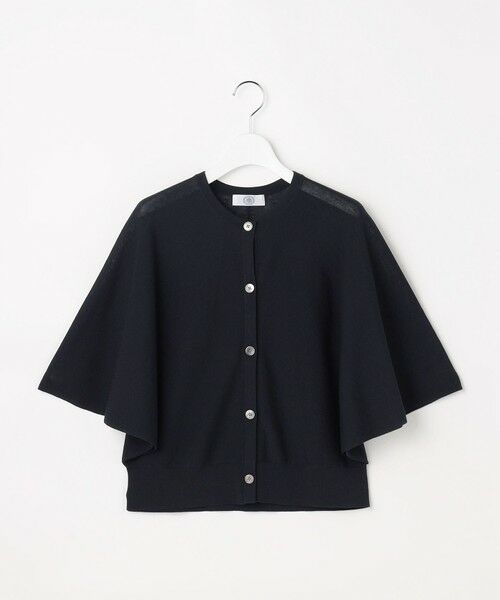 L size ONWARD(大きいサイズ) / エルサイズオンワード カーディガン・ボレロ | COTTON ACETATE DRY バタフライスリーブ カーディガン | 詳細8